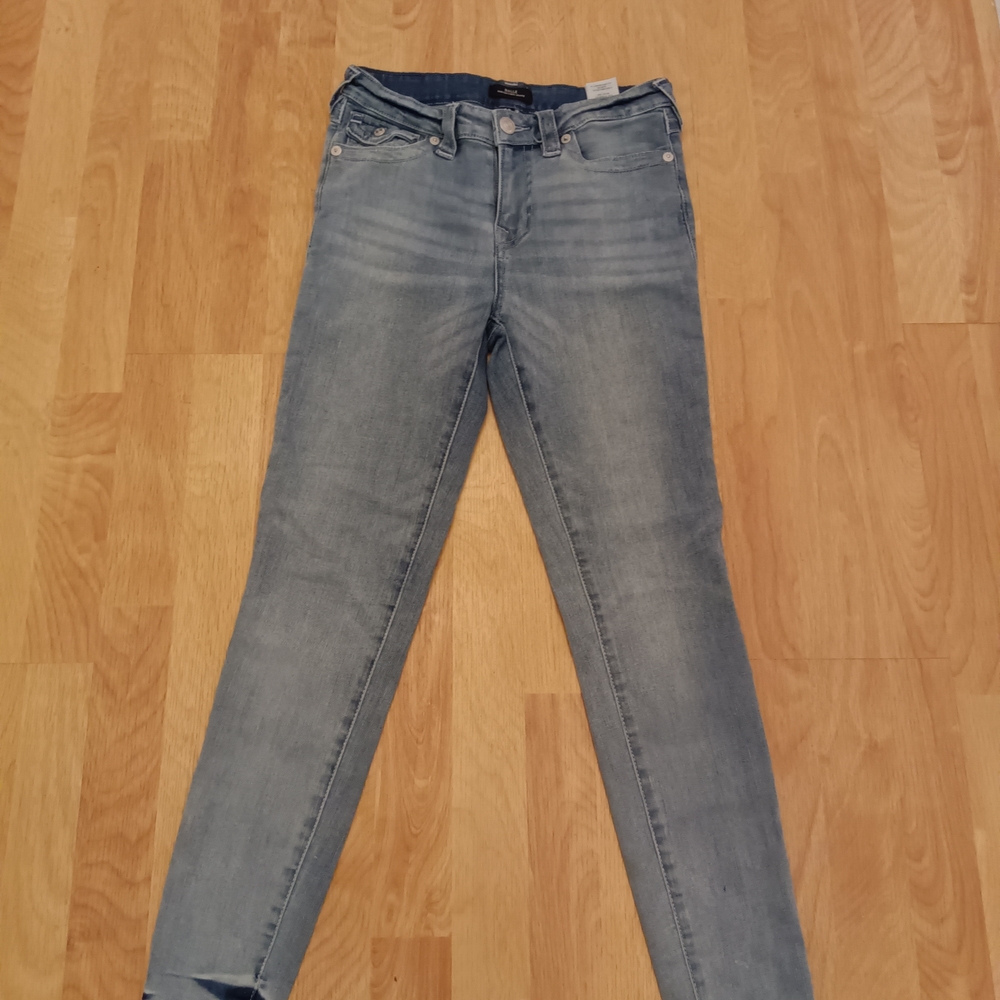 True Religion / Light Blue Women's Skinny Jeans/ Size 29